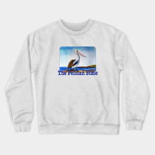 Louisiana, The Pelican State Crewneck Sweatshirt